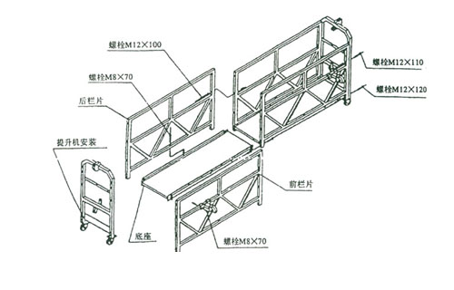 工作平臺結(jié)構(gòu)圖