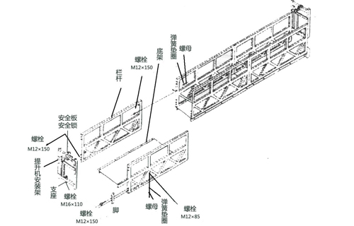工作平臺結構圖