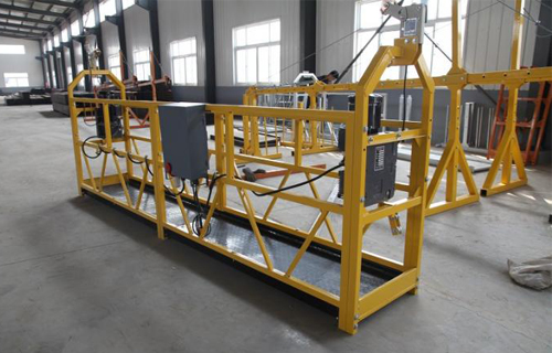 ZLP630建筑吊籃起粉的預防措施 ZLP630建筑吊籃起粉的預防措施